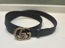 Gucci Brown Leather Belt with