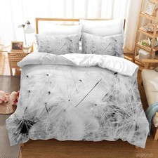 Greyscale dandelions - 3d,