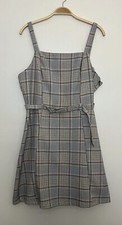 ? PRIMARK Ladies Plaid Checked Dress UK Size 16