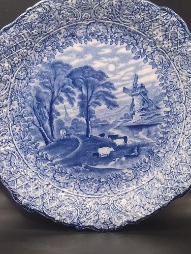 Antique vintage country plate - antique,