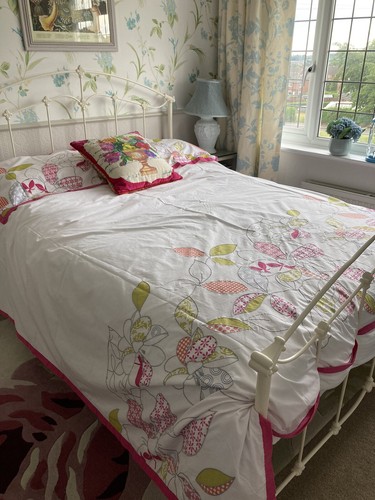 Next king duvet set - duvet, pink