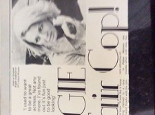 m5-3a ephemera 1970/s film article angie dickinson pepper anderson police cop