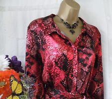 👗******MONSOON PRE OWNED "SYNTHIA RED" SHIRT DRESS SIZE 14 ******👗