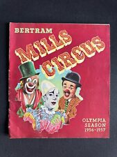 Bertram Mills Circus Olympia Season 1956-1957 Daily Programme