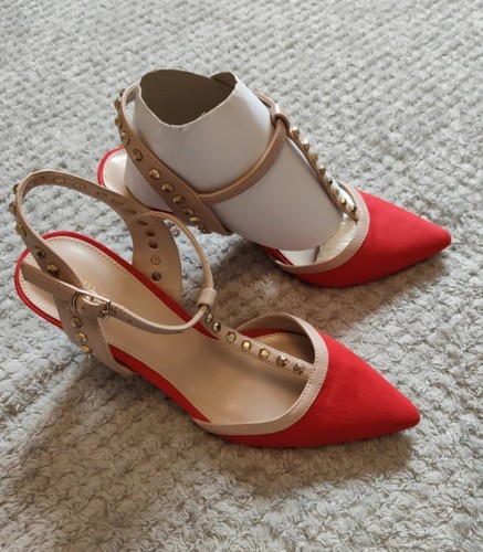 Carvela women red - suede, high