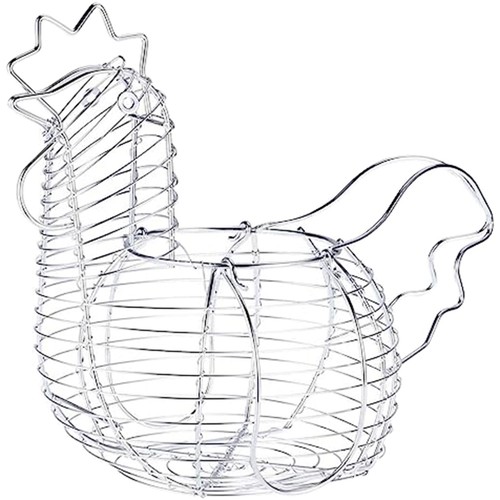 Metal wire egg - egg, baskets