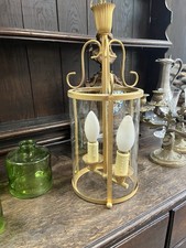 French Gilt Hall Lantern Light
