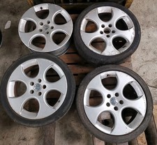 VOLKSWAGEN GOLF MK5 18" BBS MONZA GTI ALLOY WHEELS RIM 7.5J OEM 1K0601025AH X4