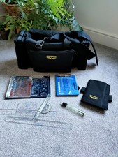 Vintage Jeppesen Captain Flight Bag For Binders, Headset & Other Gear Extras 