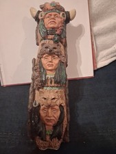 RARE RESIN TOTEM POLE SUPER