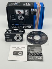 Vivitar ViviCam 8690 8.1MP Digital Camera - Boxed & Complete - VGC