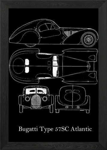 Bugatti type 57sc atlantic - type,
