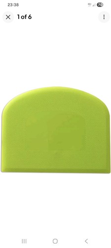 Flexible plastic dough cutter - flexible,
