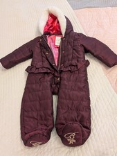 Ted Baker Baby Girl Maroon