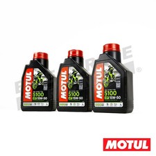 Motul 5100 15W50 3L Semi Synth 4 Stroke Engine Oil for BMW R 75/7 1973-1979