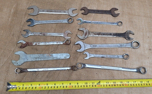 Spanners job lot includes - job,