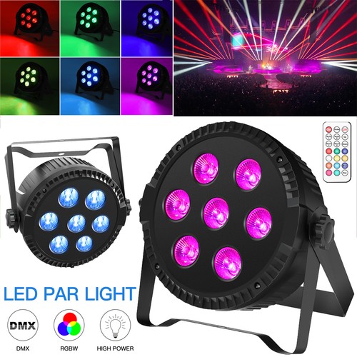 105w 7led par - par, dmx512