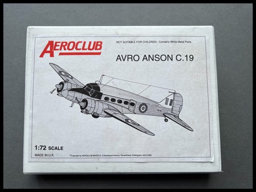Aeroclub avro anson 1 72 - avro,
