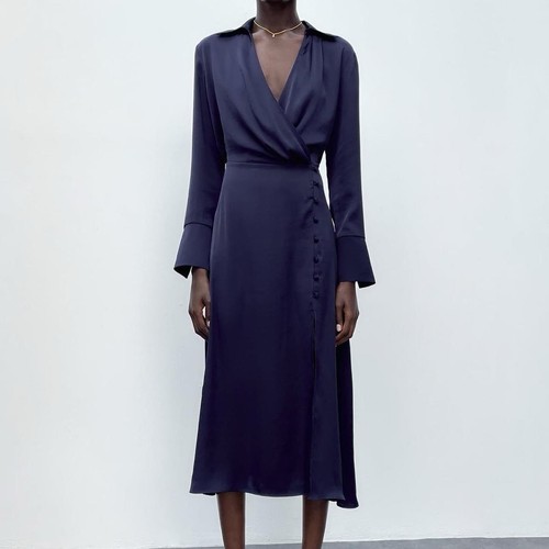 Bnwt ladies navy - navy, button