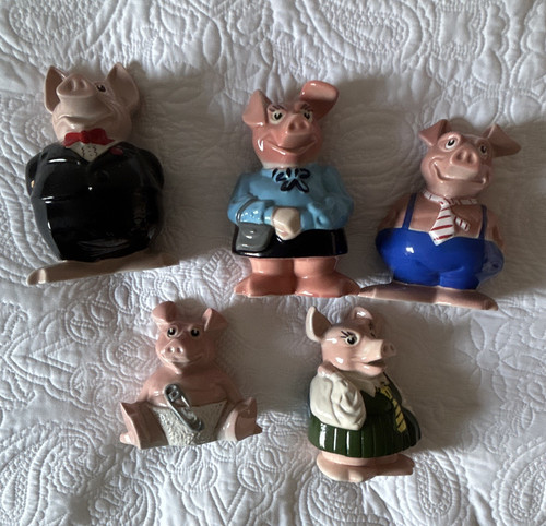 Natwest vintage ceramic pig - ceramic,