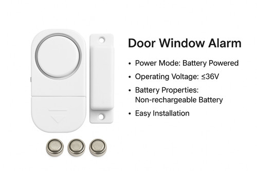 130db wireless burglar alarm - 130db,