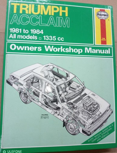Triumph acclaim 1981 1984 - acclaim, 1981-1984