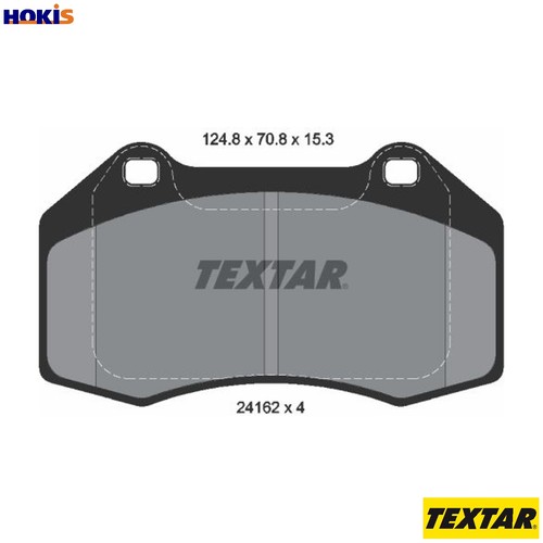 Brake pad set - disc,
