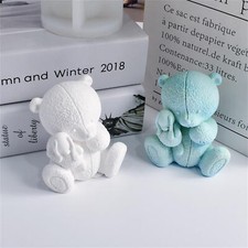 3D Bear Silicone Candle Mold