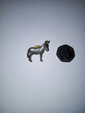 A R Brown Pewter Donkey Brooch