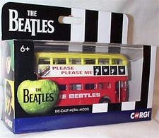 THE BEATLES BUS Please Please Me  DIECAST MODEL, NEW BOXED CORGI CC82342
