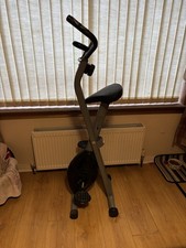 Fit folding exercise bike - folding,