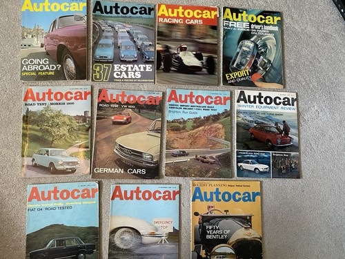Autocar magazines joblot - magazines,