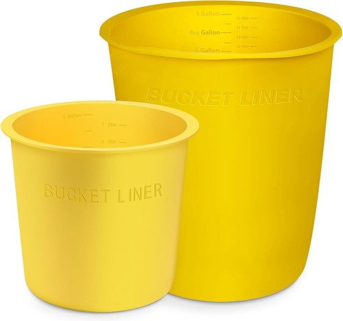 2pack gallon bucket liner - 5,