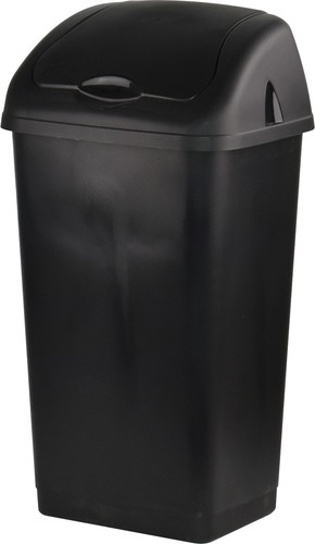 60l plastic swing top - plastic,