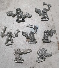 Job Lot Warhammer 40k Orks Rebel Grots X 7 Gorkamorka Metal Grotz Gretchin Grot