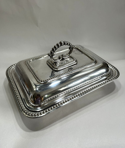 Vintage silver plated serving - vintage,