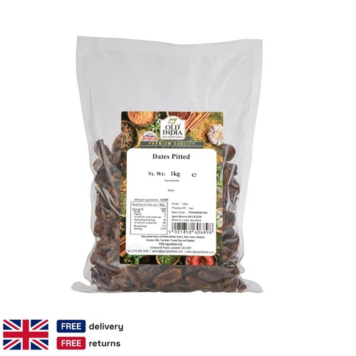 Old india pitted dates - india,