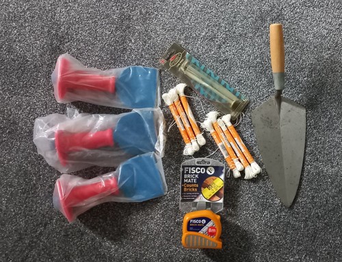 Bricklaying tools new - bricklaying,