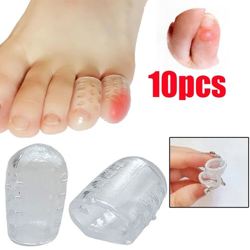 10pcs silicone toe caps - 10pcs,