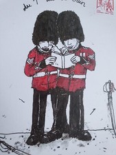 Dran Dessin du Jour Book With Original Drawing Inside.