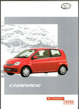 Daihatsu Charade 2006-2008 UK Market Foldout Sales Brochure 1.0 3-dr & 5-dr