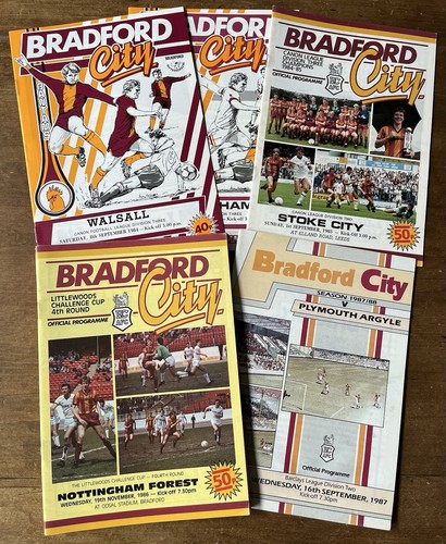 Bradford city 1980s official - 1980s,
