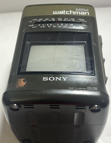 Vtg sony mega watchman - sony,