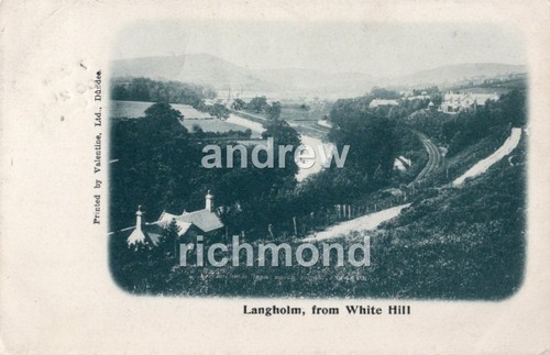 Langholm from white hill - from,