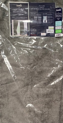 Dunelm luxury dark grey - luxury,