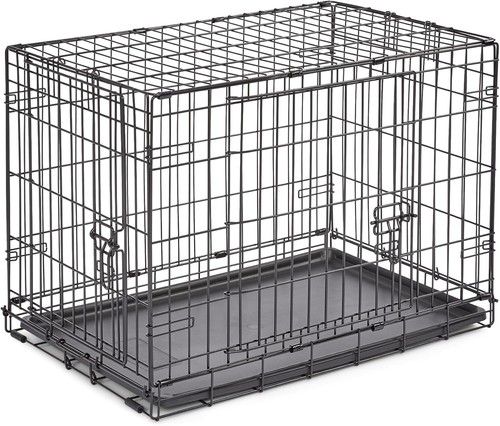Metal dog cage puppy training - puppy,
