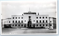 POSTCARD LEICESTER - POLICE