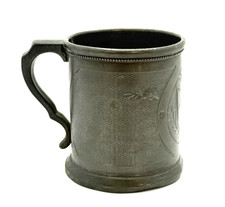 Antique Pewter Tankard /