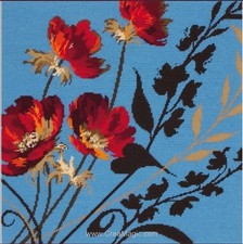 ANCHOR Maia Collection Blue Ember Counted Cross Stitch Needlepoint Tapestry Kit