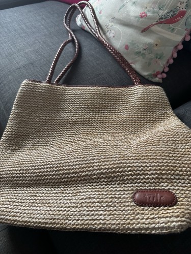 Tula handbag woven - , hessian